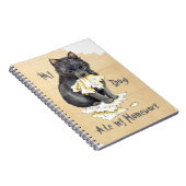 Carnet Mon Schipperke A Mangé Ma Maison (Côté Droit)