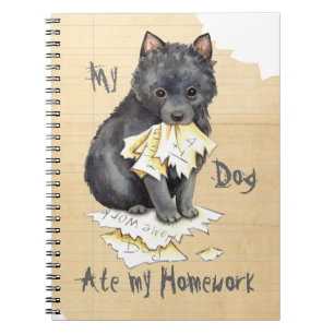Carnet Mon Schipperke A Mangé Ma Maison