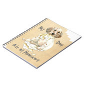 Carnet Mon Setter Anglais A Mangé Mes Devoirs (Côté gauche)
