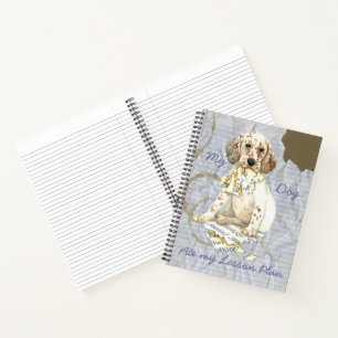 Carnet Mon Setter anglais a mangé mon plan de leçon