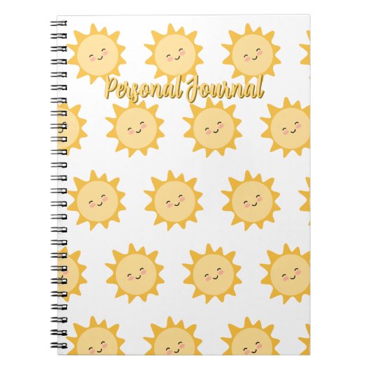 Carnet Mon soleil, (Devant)