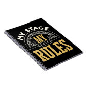 Carnet Mon stage Mes règles Funny Stage Manager (Côté Droit)
