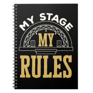 Carnet Mon stage Mes règles Funny Stage Manager