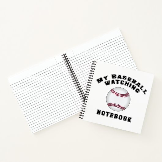 Carnet Mon visionnage de baseball  (Intérieur)
