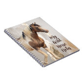 Carnet Mon Voyageur de Cheval Sauvage (Côté Droit)