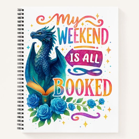 Carnet Mon Week-End Est Réservé (Devant)