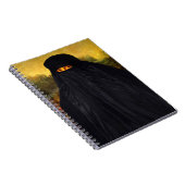 Carnet Mona Lisa cachée derrière la burqa (Côté Droit)