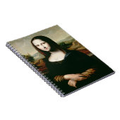 Carnet Mona Lisa, copie de la peinture par Leonardo DA (Côté Droit)