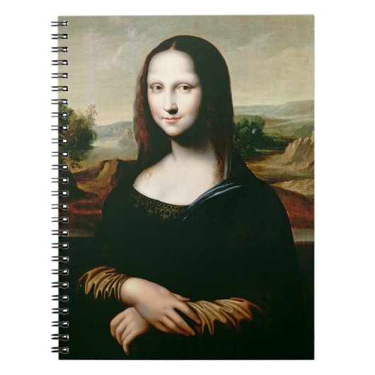 Carnet Mona Lisa, copie de la peinture par Leonardo DA (Devant)