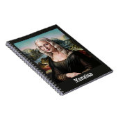 Carnet Mona Lisa drôle (Côté Droit)