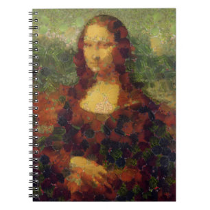 Carnet Mona Lisa Lettuce Art fine Cuillère végétale