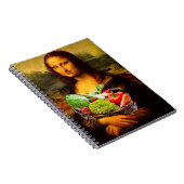 Carnet Mona Lisa Loves Vegetables (Côté Droit)