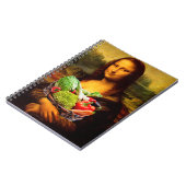 Carnet Mona Lisa Loves Vegetables (Côté gauche)