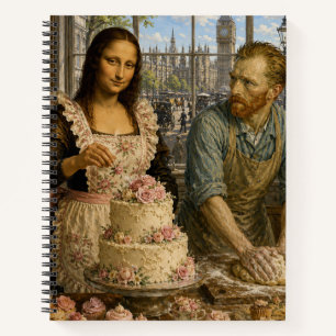 Carnet Mona Lisa & Van Gogh Bake Off