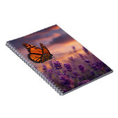 Carnet Monarch Butterfly Lavender (Côté Droit)