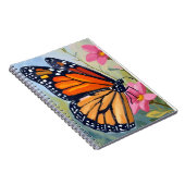 Carnet Monarch Butterfly Watercolor Floral Garden (Côté Droit)