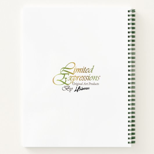 Carnet Monarque papillon floral (Dos)