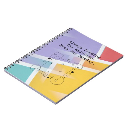 Carnet Monday Math Solutions | Problem Solver Spirit (Côté gauche)