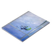 Carnet Monde cassant le verre (Côté gauche)