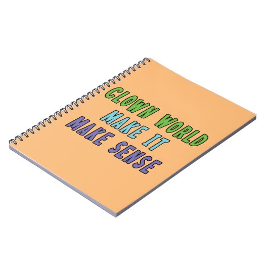 Carnet Monde des clowns (Côté gauche)