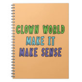 Carnet Monde des clowns (Devant)