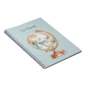 Carnet Monde Globe Aller Lieux (Côté Droit)