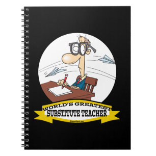 CARNET MONDE LE PLUS GRAND SUBSTITUT ENSEIGNANT HOMME CAR