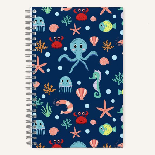 Carnet Monde marin (Recto)