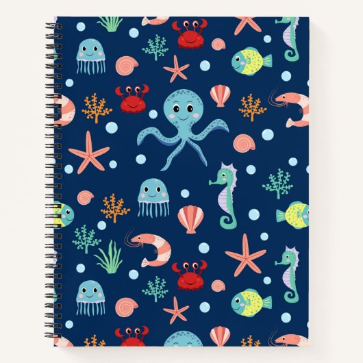 Carnet Monde marin (Devant)