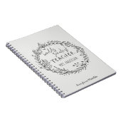 Carnet monde meilleur enseignant moderne minima couronne (Côté Droit)