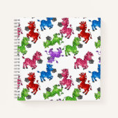 Carnet Monde Zèbre Rêveur (Devant)