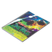 Carnet Mondes Zombie Galaxie d'Halloween (Côté gauche)