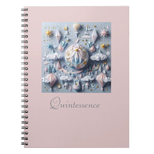 Carnet mondial Quintessence Oragami (Devant)