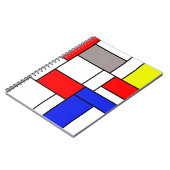 Carnet Mondrian (Côté gauche)