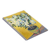 Carnet Monet - Azalées blanches dans un pot, (Côté Droit)