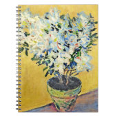 Carnet Monet - Azalées blanches dans un pot,  (Devant)