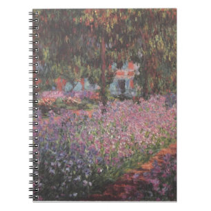 Carnet Monet fleurit l'art de vignes de Giverny de jardin