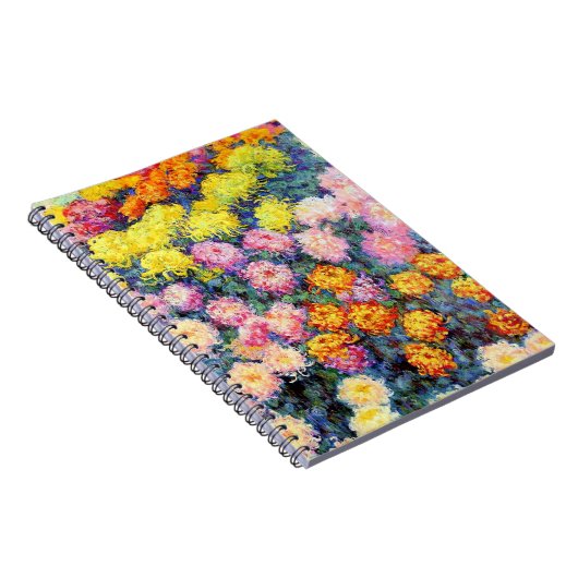 Carnet Monet, lit de Chrysanthemums, (Côté Droit)