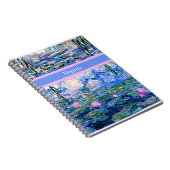 Carnet Monet - Lys d'eau 1919 modèle (Côté Droit)