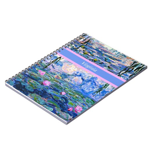 Carnet Monet - Lys d'eau 1919 modèle (Côté gauche)