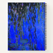 Carnet Monet Lys d'eau et Branches de saules de pleurs (Dos)