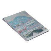 Carnet Monet - Norvège, Village de Sandviken dans la neig (Côté Droit)