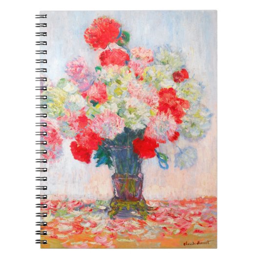 Carnet Monet Peonies (Devant)