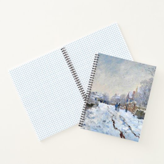 Carnet Monet - Snow Scene at Argenteuil (Intérieur)