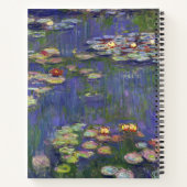Carnet Monet Water Lilies Chef-d'oeuvre Peinture (Dos)