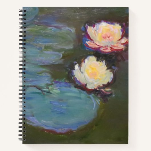 Carnet Monet Water Lys Pond Nénuphars Peinture (Devant)