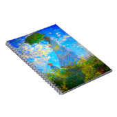 Carnet Monet Woman avec un parasol (Côté Droit)