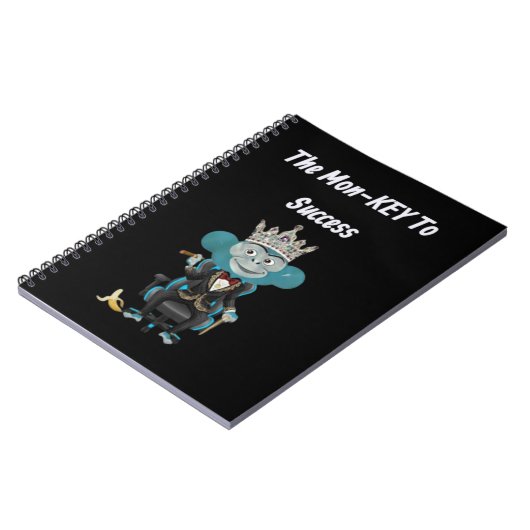 Carnet Monkey success quote (Côté gauche)