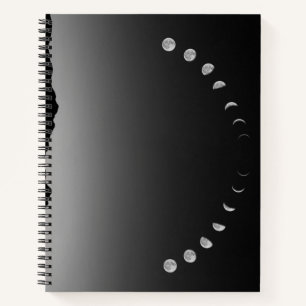 Carnet monochrome en phase monochrome