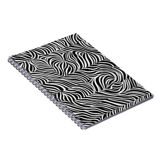 Carnet monochrome Zebra Print (Côté Droit)